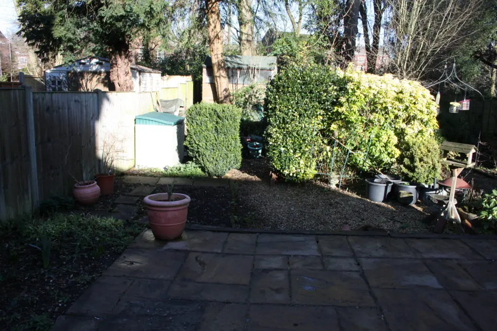 Before the town garden redesign