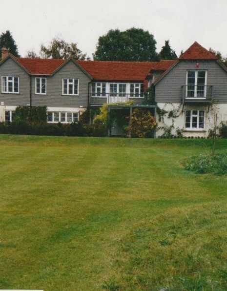 Contemporary Country Garden - before the garden design